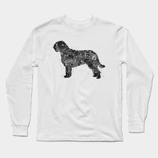 Otterhound Dog black and white Long Sleeve T-Shirt